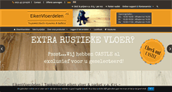 Desktop Screenshot of eikenvloerdelen.nl